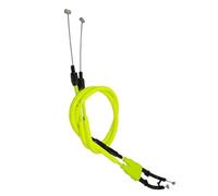 Yurefax Câble d'accélérateur en acier for moto, 2 pièces, for YZFR1, YZFR1M, YZFR1S, R1, R1M, R1S, 2015, 2016, 2017, 2018, 2019, 2020, 2021, 2022, 2023 Ligne d'embrayage pour moto(Green)