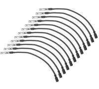 Yurefax Câbles de bobine d'allumage de voiture Câble de faisceau de bobine d'allumage 12 mm, for Mercedes-Benz, W202 W210 C43 n° 1121500218/1121500118/1121500318 Lot de 12 Fil d'allumage