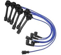 Yurefax Câbles de bobine d'allumage de voiture Câble de faisceau de bobine d'allumage 5 mm, for Mitsubishi, Montero Sport Montero 3.5L 3.0L 1997-2008 No.MD338249 Lot de 6 Fil d'allumage