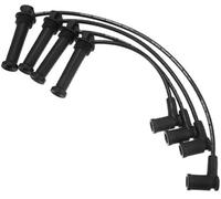 Yurefax Câbles de bobine d'allumage de voiture Câble de faisceau de bobine d'allumage 7 mm, for Mazda, 6 2003-2005 2.3L L4 Gas No.L81318140B Lot de 4 Fil d'allumage
