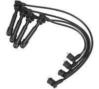 Yurefax Câbles de bobine d'allumage de voiture Câble de faisceau de bobine d'allumage 7 mm, for Seat, for Beetle, for Golf, 1,6 L 2,0 L n° 06A905430AJ/06A905430AP/06A905430AQ Lot de 4 Fil d'allumage