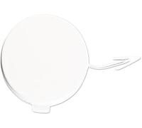 Yurefax Cache-œillet de remorquage for Ford Fiesta 2012-2017 1805922 C1BB17A989AA, accessoires de voiture, capuchon de crochet de remorquage for pare-chocs avant (taille: blanc côté passager) Cache-œi