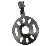 Yurefax Caméra de recul, pour Jeep, pour Wrangler 2007-2018, Support Pneu Secours Voiture, Vue arrière, Sauvegarde étanche Haute définition Caméra de recul(Black Fixed Ruler Line)