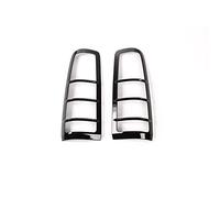 Yurefax Capots de Lampe, for Suzuki, Jimny 2007-2017 Kit de Protection de phares Feux arrière Garde de Feux arrière Autocollants ABS Couvercle de lentille de feu arrière de Voiture(Schwarz)