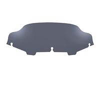 Yurefax Carénage de Pare-Brise Wave Noir fumé Transparent 6" 8", for Harley, Touring Electra Street Glide CVO FLHX EFI FLHTPI 1996-2013 Pare-Brise de Moto(6 in Light Smoke)