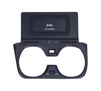 Yurefax Chargeur sans Fil 15 W, for série 3 G20 G28 2019-2020, Tapis antidérapant, Style de Voiture, Support de téléphone à Chargement Rapide QI, Port USB QC3.0 Chargeur de Voiture