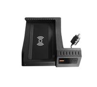 Yurefax Chargeur sans Fil for Voiture, for Mercedes-Benz, GLC C180 C200 C260 Classe C W205 AMG C43 C63, Station de Charge, Tapis de Charge Chargeur de Voiture(for AMG C43 C63)