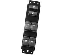 Yurefax outon de vitre de porte Interrupteur de fenêtre 8581009100Hcc, commande levage électrique, voiture côté conducteur avant, pour Ssangyong, pour Kyron 2005 - 2007