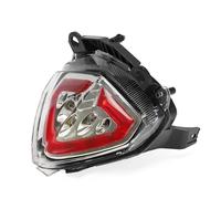 Yurefax Clignotant de feu stop arrière à LED, for CB500F, for CBR500R, for CB500X, for CB400X, for CBR400R 2013-2015, clignotant intégré for moto Clignotants pour moto(Clear)