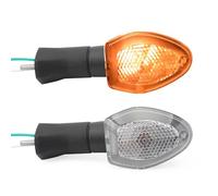 Yurefax Clignotant, for SUZUKI, DL 1050 1000 650 V-Strom/ADV/XT SV650 Gladius GSXS 950 GSR 750 Lampe Clignotant de Moto Clignotants pour moto(Clear Light)