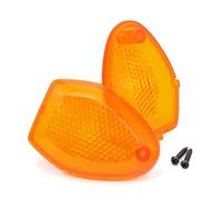 Yurefax Clignotant, for SUZUKI, DL 1050 1000 650 V-Strom/ADV/XT SV650 Gladius GSXS 950 GSR 750 Lampe Clignotant de Moto Clignotants pour moto(Amber Lens)