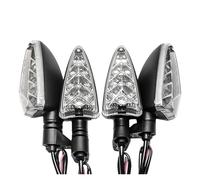 Yurefax Clignotant LED, for BMW, for F800GS F800GT F800R F800S F800ST F650GS F700GS S1000RR HP4, feu avant/arrière de moto Clignotants pour moto(21mm)