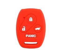 Yurefax Coque de Protection en Silicone for clé Voiture, for Accord, CR-V, Civic, Insight 2016 2017 2018 Étui pour clé de Voiture(Rot)