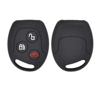 Yurefax Coque de Protection en Silicone for clé Voiture, for Ford, for Focus, KA, Galaxy, for Mondeo, Transit Connect Fushion Keyless Fob Shell Étui pour clé de Voiture