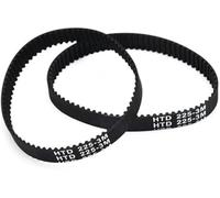 Yurefax Courroies d'aspirateur, 2 pièces, pour Bosch, PHO100, PHO15-82 | PHO16-82, PHO20-82, GHO14, accessoires remplaçables
