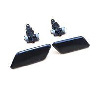 Yurefax Couvercle de buse de pulvérisation de lave-phare de pare-chocs avant de style de voiture gauche droite avec support de connecteur, for Subaru, Outback 2010-2012 Buse de lave-phares(Pair)
