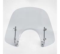 Yurefax Déflecteur d'air for Pare-Brise de Moto, Protection Anti-poussière, Accessoires, for Piaggio, for Vespa, GTS 250 300 LX 50 125 150 Pare-Brise de Moto(Light Smoke)