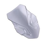 Yurefax Déflecteur de Vent de Pare-Brise de Phare Avant de Flyscreen Africa Twin CRF1000L 2016 2017 2018 2019 Pare-Brise de Moto(Light Smoke)