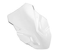 Yurefax Déflecteur de Vent de Pare-Brise de Phare Avant de Flyscreen Africa Twin CRF1000L 2016 2017 2018 2019 Pare-Brise de Moto(Clear)