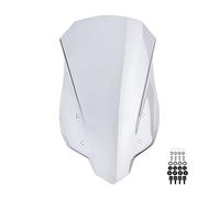 Yurefax Déflecteurs de Pare-Brise de Moto Accessoires de Pare-Brise CB500X 2016 2017 2018 2019 Pare-Brise de Moto(Light Smoke)