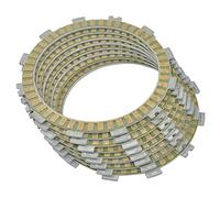Yurefax Disques d'embrayage à Friction for moto, 8 pièces, CR250R 1990-2007 CRF450R 2002-2010 CRF450X 2005-2020 CR500R 1990-2001 KLX450R 2007-2009 KX450F 2006-2020 Plaquettes de frein pour moto