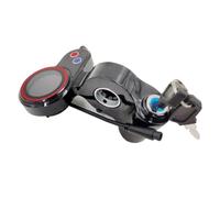 Yurefax Écran LCD de pièces de Kickscooter, for Hitway, for écran de Scooter électrique H5 avec Accessoires de Tableau de Bord d'instrument de Verrouillage Accessoires pour trottinettes électriques