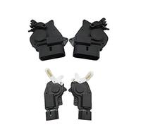 Yurefax Ensemble de 4 actionneurs verrouillage porte électrique avant et arrière 6912042080 6911042120 69140-12070 69130-12070, for Toyota, for RAV4, 00-05 2001 2002 2003 2004 2005 Poignée de porte