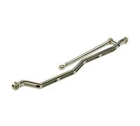 Yurefax Ensemble de Liaison de Direction en métal 1/10, for Axial, for Voiture d'escalade Wraith 90018 RC Biellette de Bras de Suspension(Sliver)