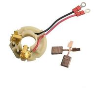 Yurefax Entretenez facilement vos outils grâce à l'ensemble complet de supports balais charbon comprenant deux brosses remplacement Cadre de guide-balais moteur