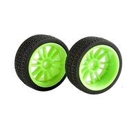 Yurefax Éponge d'insertion de Roue pneus Vitesse 4 pièces, for HSP, for HPI, Voiture Tourisme 1/10 1.10 Pneus pour Voitures télécommandées(6031G-6091)