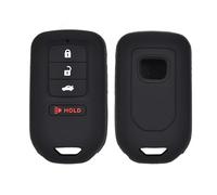 Yurefax Étui de Protection en Silicone for clé Voiture, for Accord, EX EXL, for Civic, CRV CRZ Hrv, Pilot, Ridgeline 2013-2018 Étui pour clé de Voiture