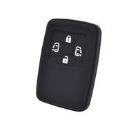 Yurefax Étui en Silicone for clé de Voiture à 4 Boutons, télécommande sans, Coque Protection for Porte-clés, for Toyota, Estima, Alphard, Vellfire Étui pour clé de Voiture