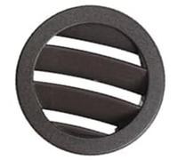 Yurefax Évent AC, pour Mercedes-Benz E260 E200 W212 2009-2015 Tableau de bord Sortie d'air Circulaire Climatisation voiture Couvercle d'aération du tableau de bord(BLACK Brown Right)