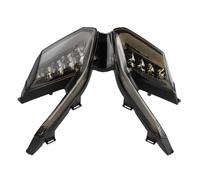 Yurefax Feu stop moto feu arrière clignotant LED, for Ducati, for Panigale, 899 959 1199/S/R 1299, feux arrière clignotants Clignotants pour moto(Smoke)