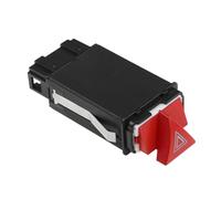 Yurefax Feux de détresse d'urgence interrupteur d'avertissement voiture for A6 Quattro, for ALLROAD, S6 RS6 4B0941509D 4B0941509K 4B0941509C Bouton de commutation des feux de détresse