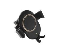 Yurefax for Chargeur de téléphone 10 W Adaptateur de Charge sans Fil for Voiture Pince d'aération Support Mobile Universel Alimentation Chargeur de Voiture(Schwarz)