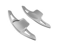 Yurefax For Ford, Edge Sport 2011 2012, for Taurus SHO 2013 2014, for Explorer, Limited, palette de changement de vitesse au volant de voiture Palettes de changement de vitesse pour voiture(Silver)