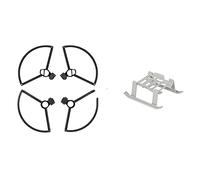 Yurefax for Mini, Propeller Guard 4726 Protecteur de Couvercle d'hélice Extender Drone Train d'atterrissage, for DJI, for, RC Quadcopter Protection d'hélice de Drone(Black kit A)