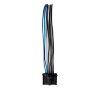 Yurefax For Peugeot, 206 307, for Citroën, C3, for Xsara Picasso Résistance de moteur ventilateur/chauffage ou ligne câblage 6450JP 6445ZL 6445KL Registre de chauffage soufflant(BLACK Line)