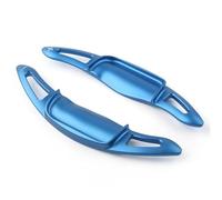 Yurefax For Toyota, Camry 2018 2019 2020 Voiture Shifter Paddle Volant Changement Direct Vitesse Modifié Paddle Cover Sticker Aluminium Palettes de changement de vitesse pour voiture(Blue)