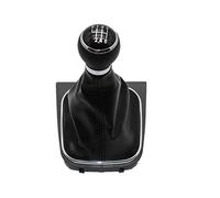 Yurefax For VW, for vento, 2005 2006 2007 2008 2009 2010 2011 2012 2013 2014, for, variante Remplacement du pommeau de levier de vitesse de voiture(Schwarz)