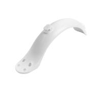 Yurefax Garde-Boue à vis à Quatre Trous for Scooter électrique, 4 vis, Accessoires applicables, vis de feu arrière, Capuchon en Caoutchouc Garde-Boue pour Skateboard(White Rear Fender)