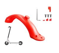Yurefax Garde-Boue arrière Noir for Xiaomi, Mijia M365 Pro, Ailes de Scooter, Support de Protection, pièces en Plastique, vis, Bouchon en Caoutchouc Garde-Boue pour Skateboard(Light Yellow)