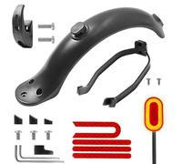 Yurefax Garde-Boue Avant arrière de Scooter électrique, for Xiaomi, M365/Pro/1S Kickscooter, Garde-Boue de Pneu, feu arrière, pièces d'aile de Garde arrière Garde-Boue pour Skateboard(Green)