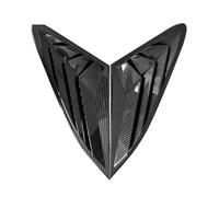 Yurefax Garniture de Couverture décorative Volets triangulaires fenêtre persienne Porte arrière Voiture, for Kia, for Optima K5 GT 2020 2021 2022 en Fiber Carbone Persienne de Lunette arrière