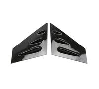 Yurefax Garniture de Couverture volet fenêtre latérale Voiture, for Subaru, for WRX STi 2014-2019 ABS en Fiber Carbone Persienne de Lunette arrière