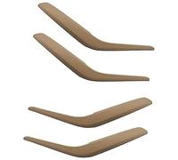 Yurefax Garniture de poignée de Porte de Voiture Panneau de poignée Porte intérieure Voiture, Couvercle Gauche Droit, pour BMW, pour X1 E84 2010-2016, Garniture Traction d'accoudoir(Beige 4pcs)
