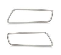 Yurefax Garniture de sortie ventilation chromée for climatisation, 2 pièces, for, Q5 2009 2010 2011 2012 2013 2014 2015 Décoration de garniture de ventilation de voiture