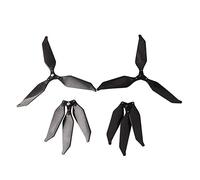 Yurefax Hélice en Fibre de Carbone 4 pièces, for DJI, for Phantom, 2, for Phantom, 3 Hélice Pliable à 3 pales Auto-serrante for Drone Standard/avancé/Professionnel Hélice de Drone(Bundle 2)