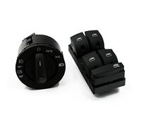 Yurefax Interrupteur de fenêtre de commutateur de phare, pour Audi, A6